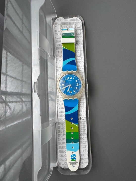 Swatch Jewelry - Swatch Watch - 2010 Paralympic Games in Vancouver, Canada. New in box.